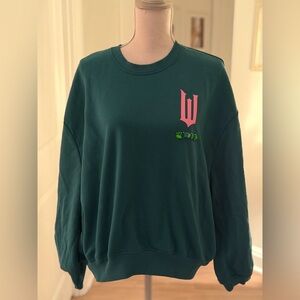 Wicked Movie Promo “Love Without Limits” Green Sweatshirt – Size Medium